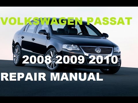 2001 Vw Passat Repair Manual